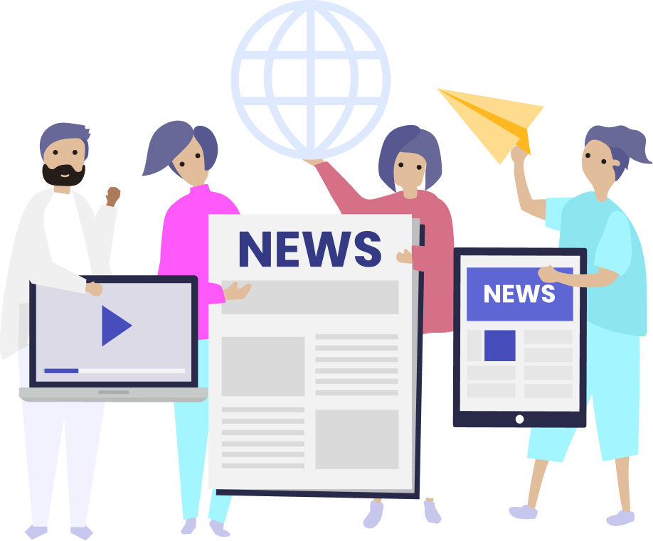 News & Updates Illustration
